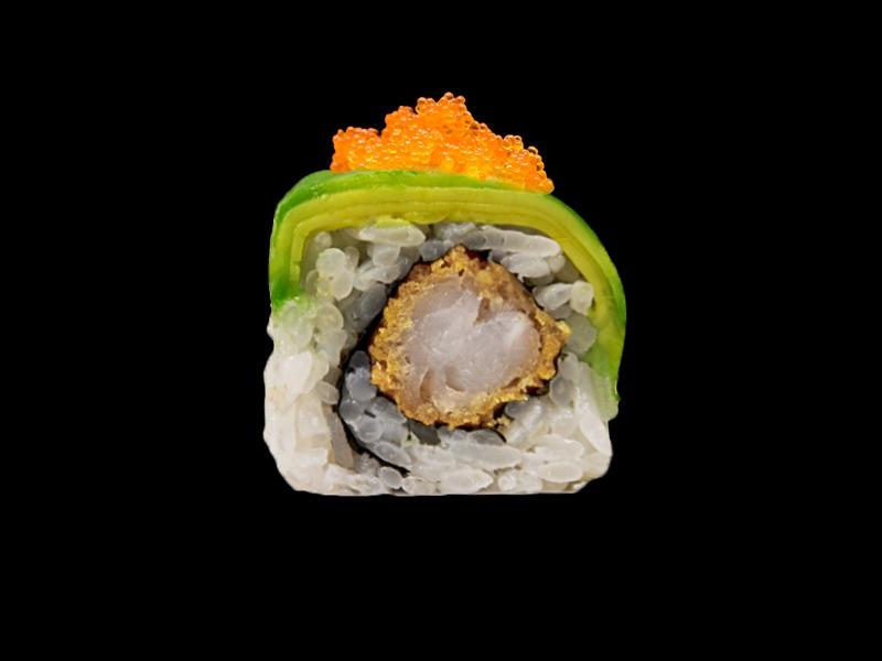 gefrituurde sushi is lekker bij shiki